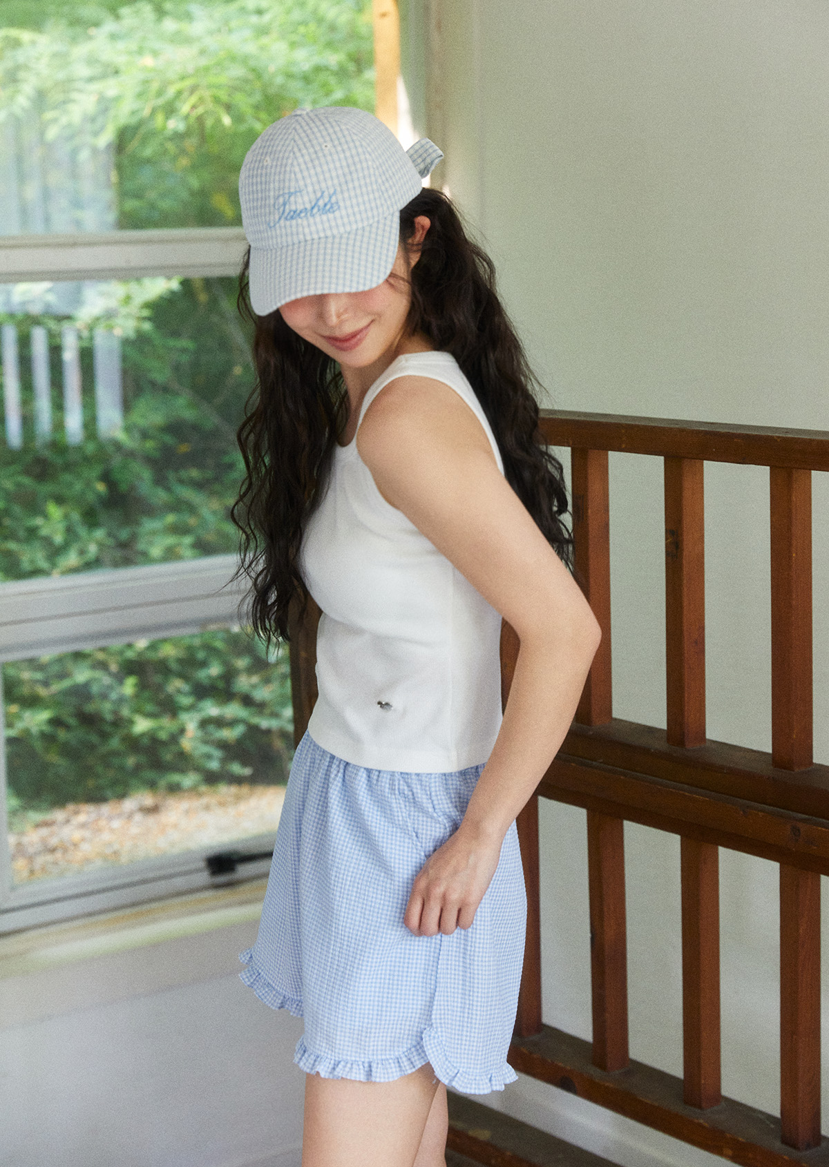 Rave Frill Shorts (Adult Size) - Sky Blue