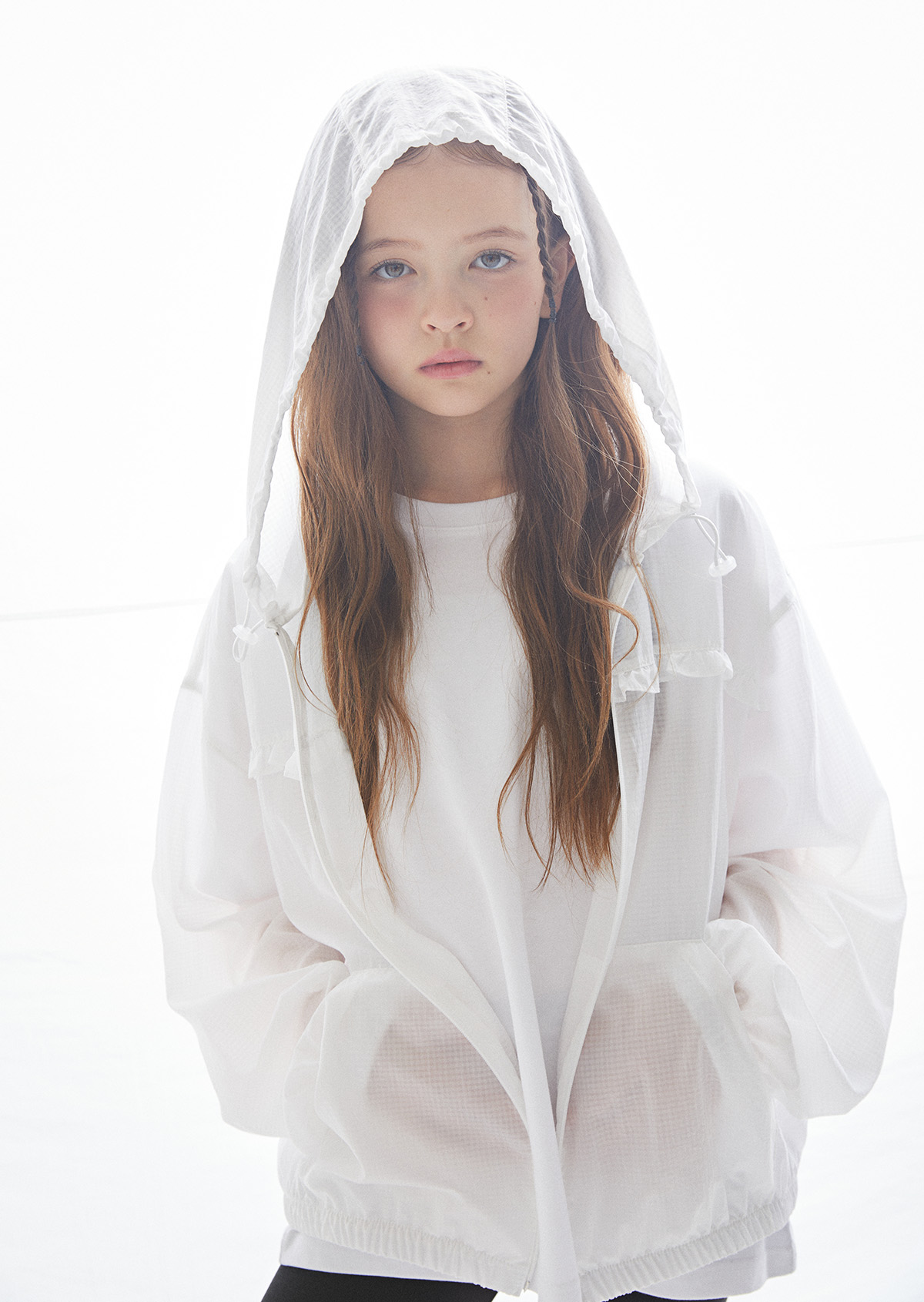 Blossom Windbreaker - Ivory