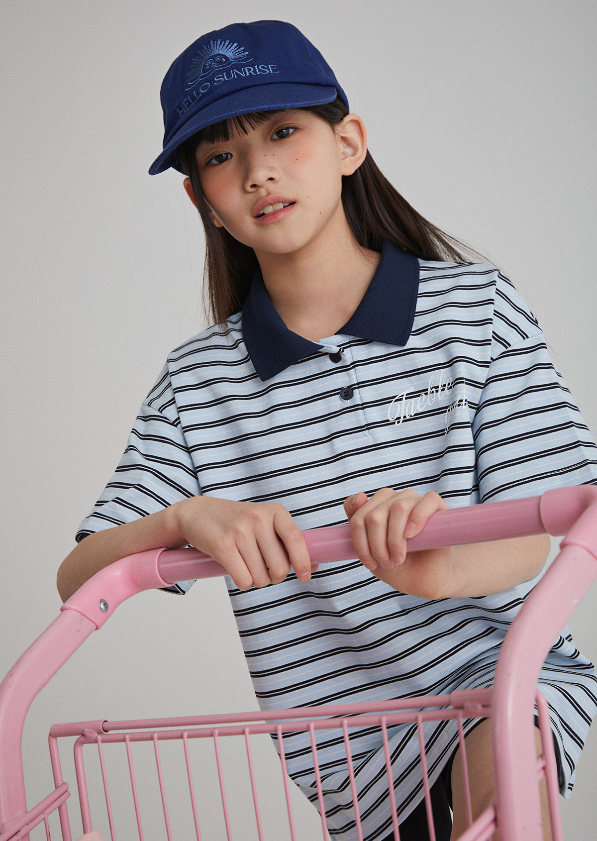 Fever ST Collar T-Shirt - Blue