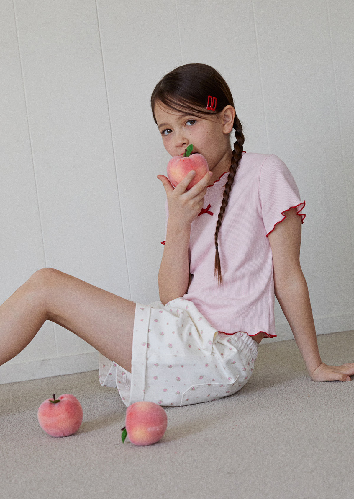 Summer Flower Pants - Ivory