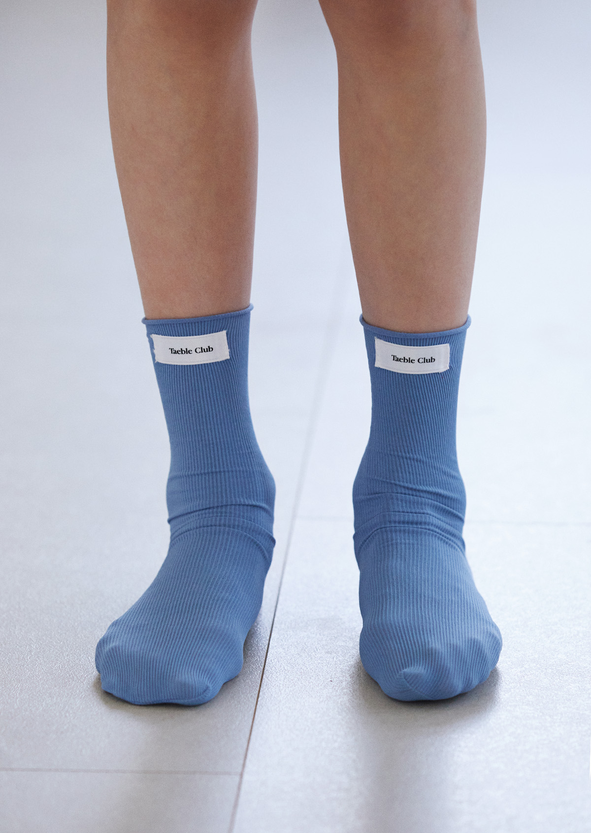 Jelly Ribbed Socks - Sora