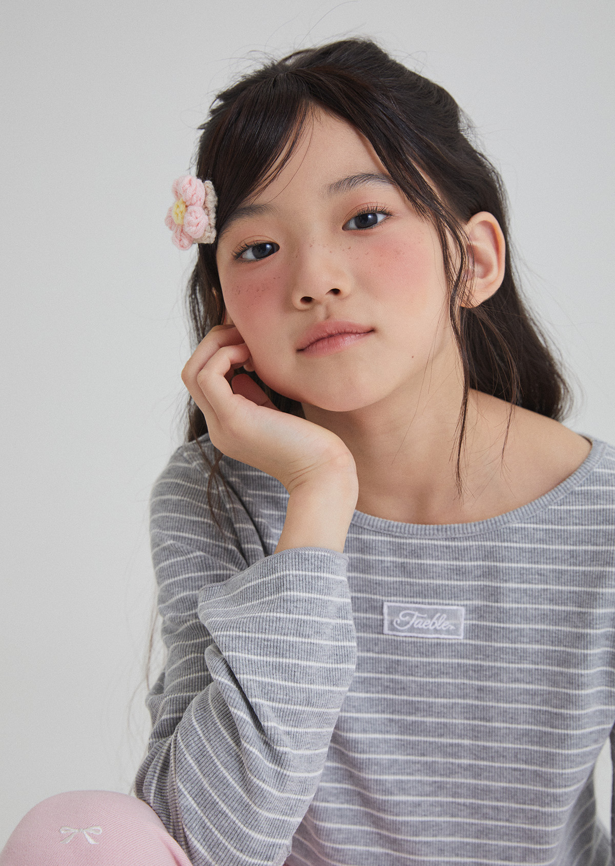Lazy Boatneck Tee - Melange
