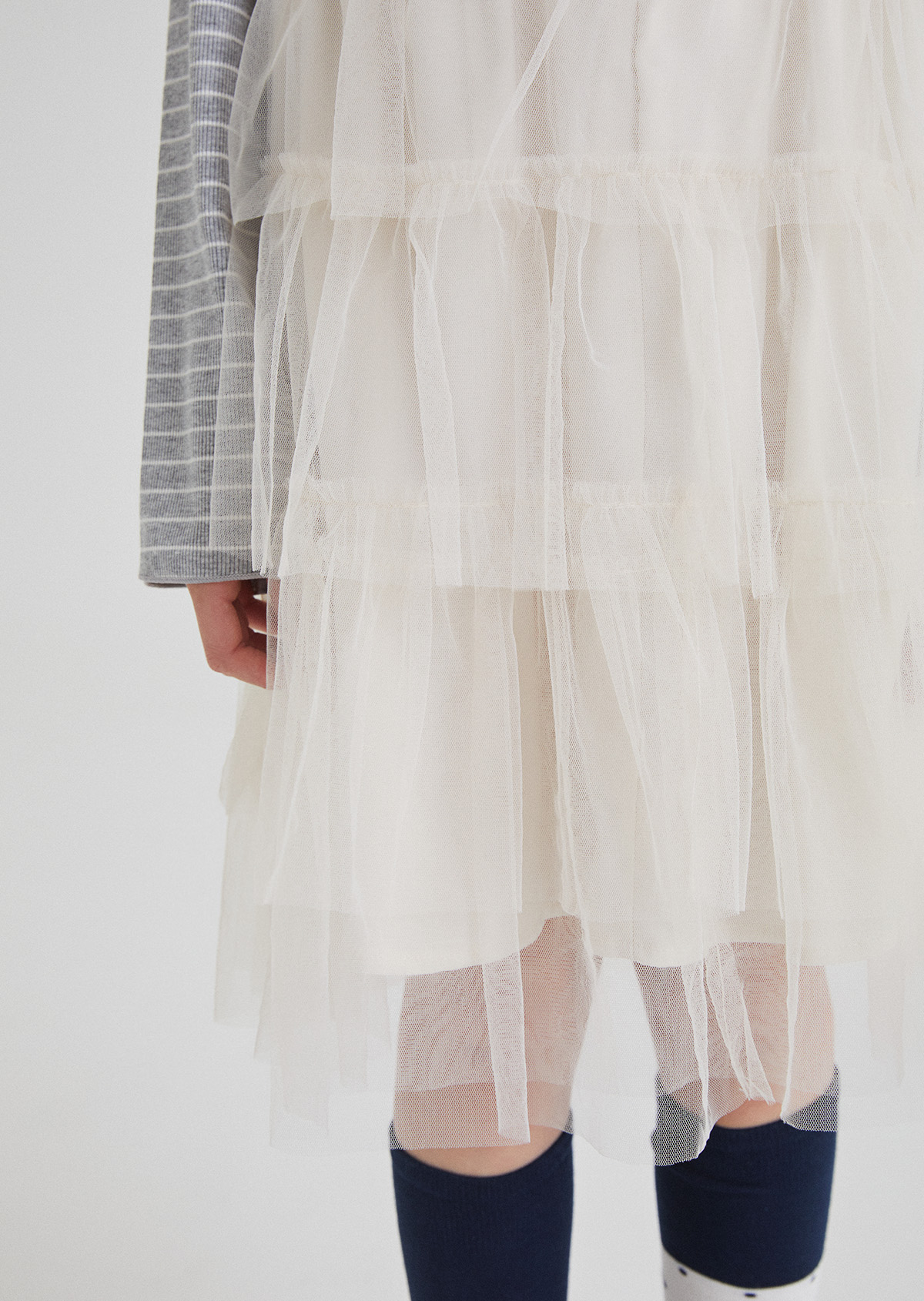 Tutu Skirt - Light Beige